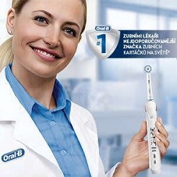 Oral-B Junior PRO 3 Star Wars White šetrné čištění